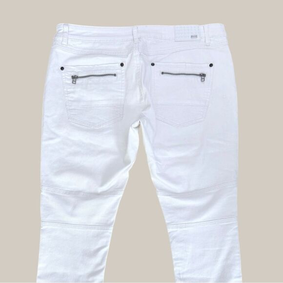 I.N.C NWOT Stockholm skinny fit white jeans Size 38 - Picture 6 of 8